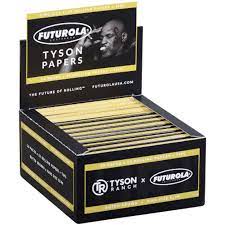 Tyson Ranch x Futurola Amsterdam Rolling papers with tips- Mike Tyson
