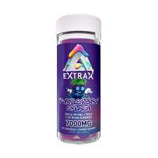 Extrax Adios Blend Purple Berry 7000mg Hydroxy Gummies