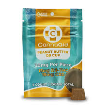 Cannaaid 200mg D9 Peanut Butter Cups