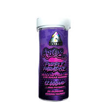 Extrax Adios MF Purple Paradise 12000mg Live Sugar Gummies