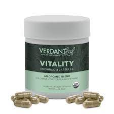 Verdant Leaf Vitality Mushroom Pills