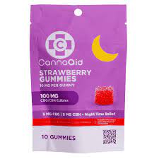 CannaAid 100mg CBN+CBG Gummies