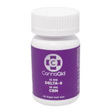 CannaAid 750mg CBN + Delta 8 Pills