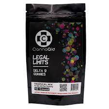 Cannaaid 10ct 100mg Legal Limit D9 Gummies